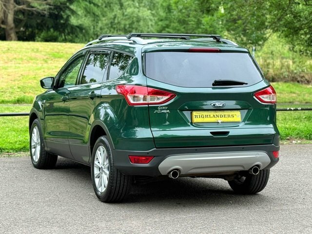 Ford Kuga 2016 2.0 Tdci Titanium Privacy Leather Trim Parkin CE66YWJ Green #3
