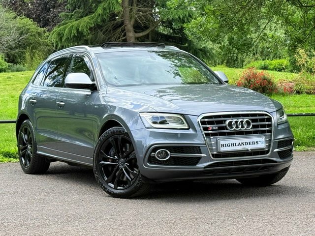 Audi SQ5 2016 3.0 Bitdi V6 Panoramic Sunroof Nav Camera Two Grey #2