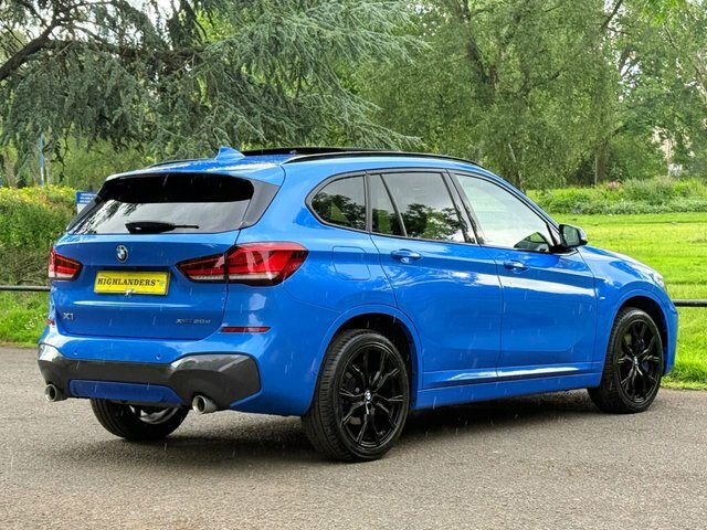 BMW X1 2020 2.0 20D M Sport Black Pack Panoramic Roof Hea Blue #4