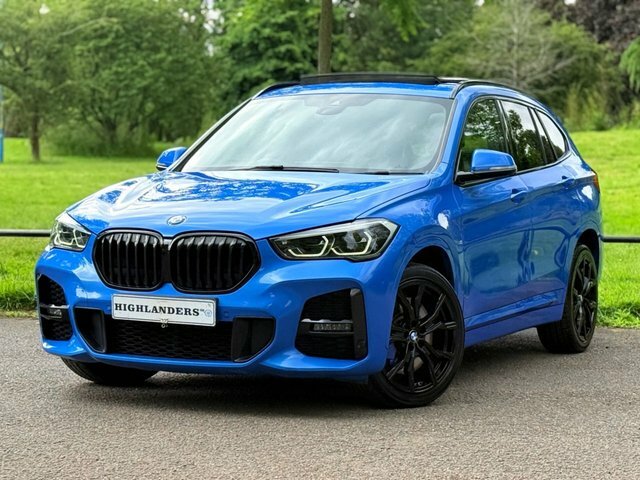 BMW X1 2020 2.0 20D M Sport Black Pack Panoramic Roof Hea Blue