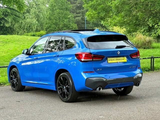 BMW X1 2020 2.0 20D M Sport Black Pack Panoramic Roof Hea Blue #3