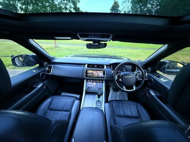 Land Rover Range Rover Sport 2018 3.0 Sd V6 Hse Lumma Kit Black Pack 7 Seats Pa Black #4
