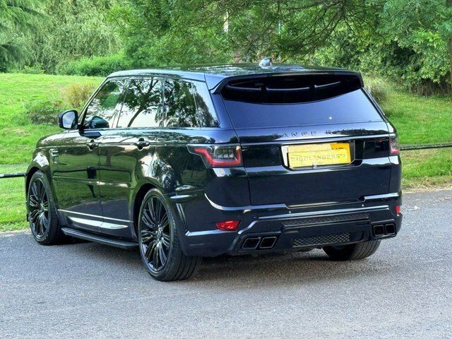Land Rover Range Rover Sport 2018 3.0 Sd V6 Hse Lumma Kit Black Pack 7 Seats Pa Black #2