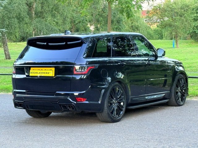 Land Rover Range Rover Sport 2018 3.0 Sd V6 Hse Lumma Kit Black Pack 7 Seats Pa Black #3