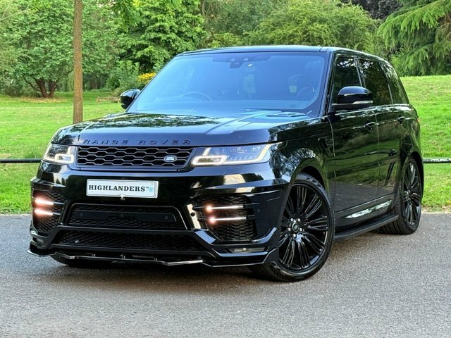 Land Rover Range Rover Sport 2018 3.0 Sd V6 Hse Lumma Kit Black Pack 7 Seats Pa Black
