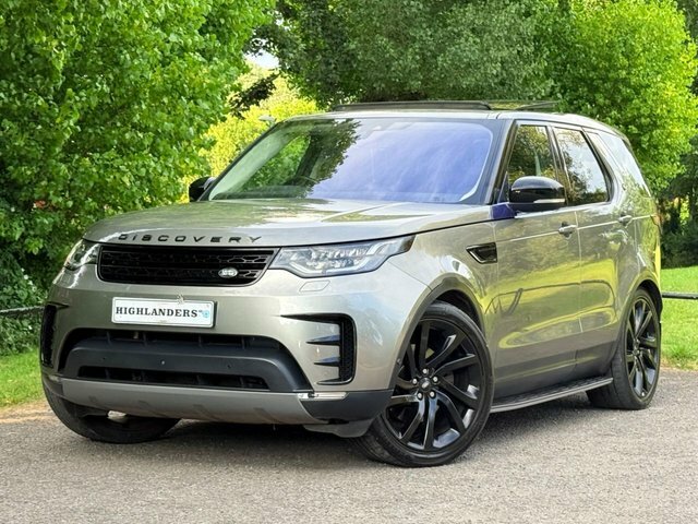 Land Rover Discovery 2017 3.0 Td V6 First Edition Open Pan Roof Rear En Silver