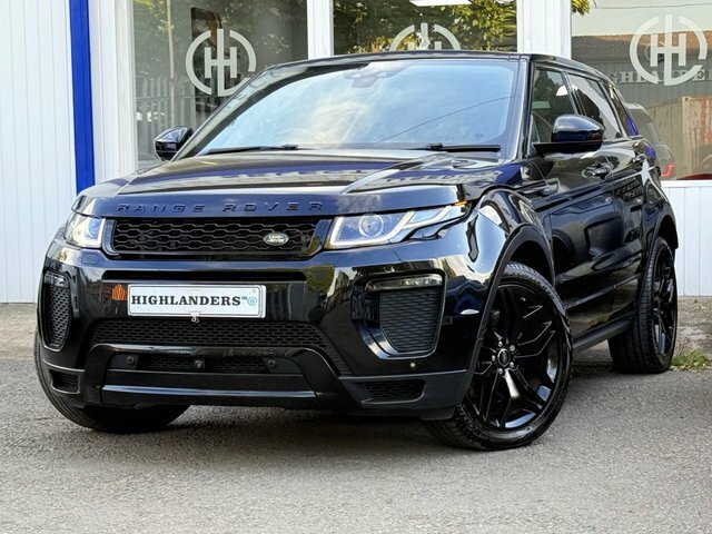 Land Rover Range Rover Evoque 2017 2.0 Sd4 Hse Dynamic Panoramic Roof Tv 360 Cam Black