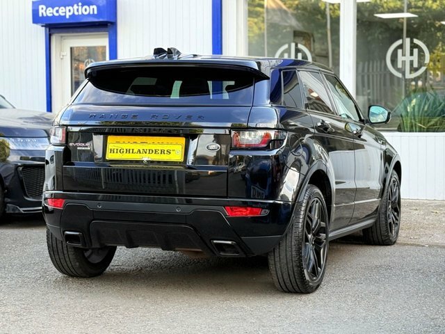 Land Rover Range Rover Evoque 2017 2.0 Sd4 Hse Dynamic Panoramic Roof Tv 360 Cam Black #3