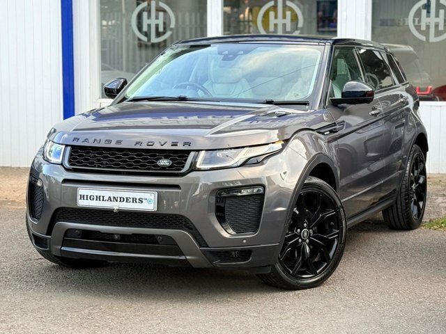 Land Rover Range Rover Evoque 2017 2.0 Td4 Panoramic Roof Wide Med Grey