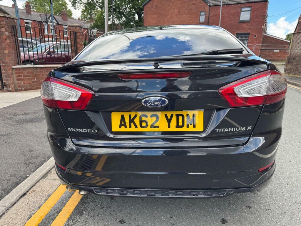 Ford Mondeo 2.0 Tdci Titanium X Sport Euro 5 AK62YDM Black #4