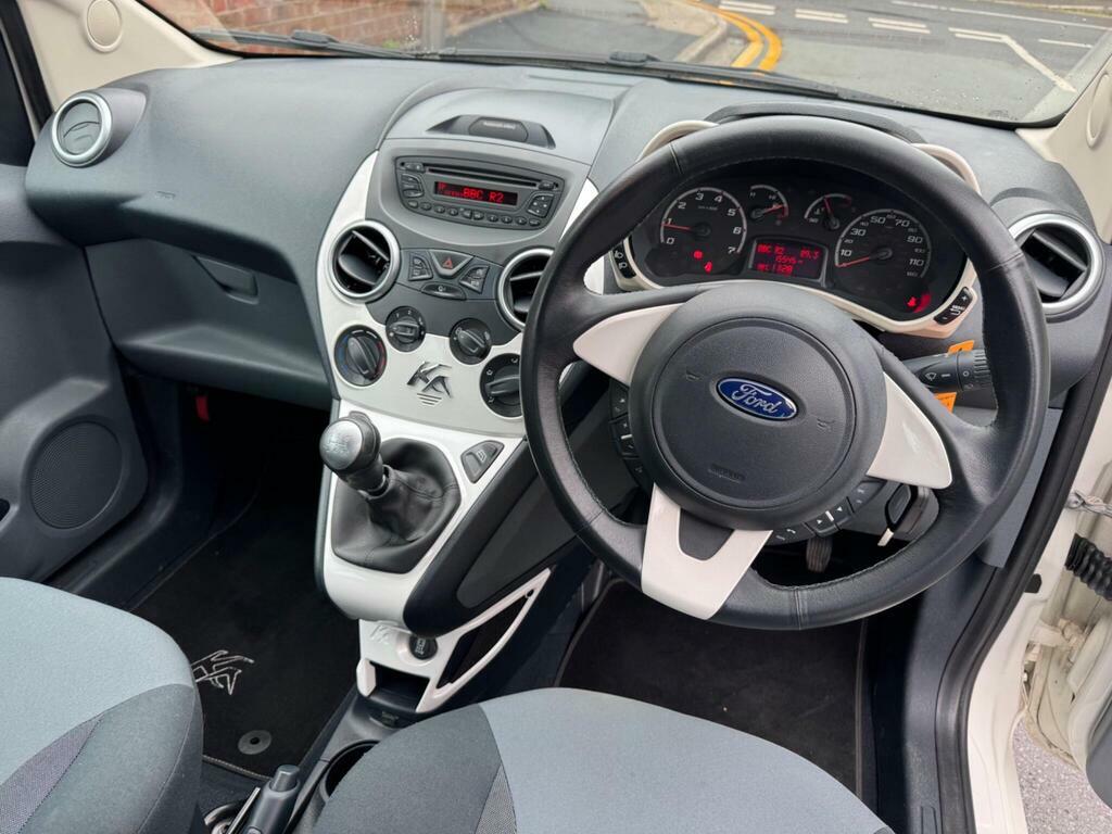 Ford KA 1.2 Zetec Euro 5 S S White #6