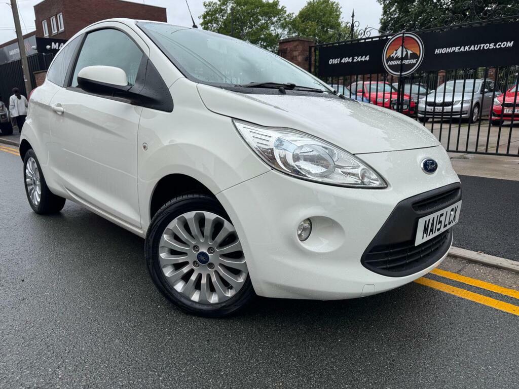 Ford KA 1.2 Zetec Euro 5 S S White