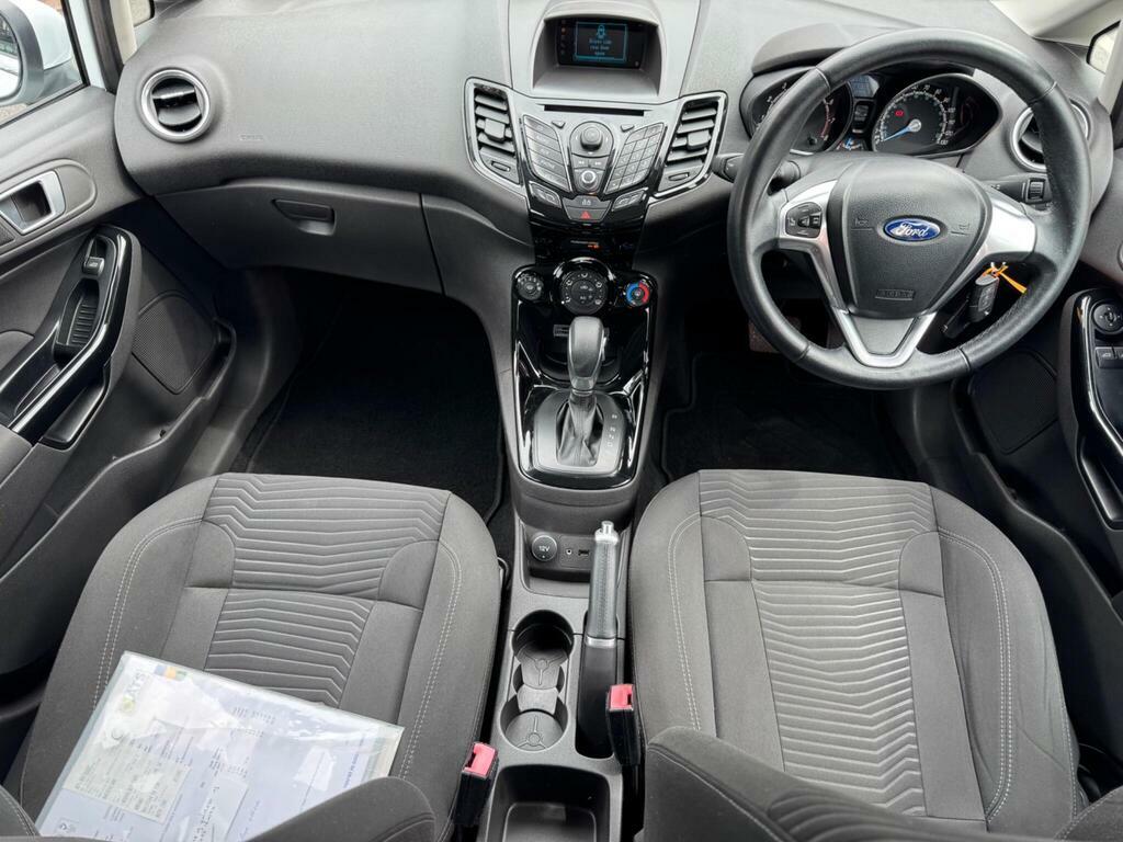 Ford Fiesta 1.0T Ecoboost Zetec Powershift Euro 5 White #6