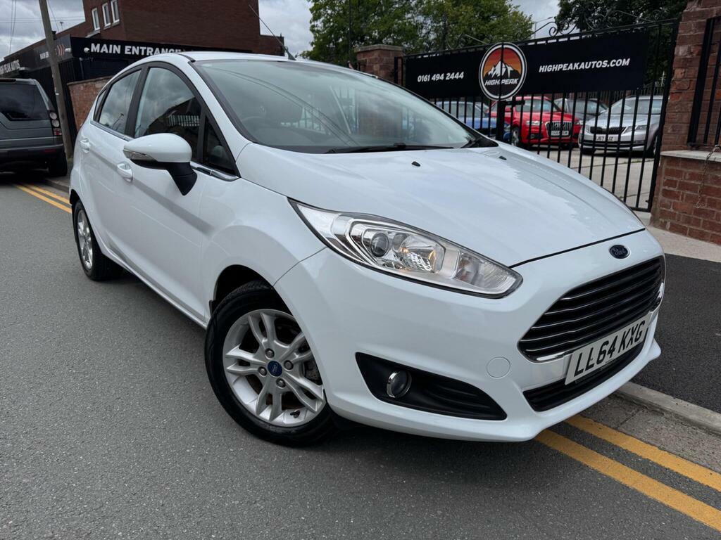 Ford Fiesta 1.0T Ecoboost Zetec Powershift Euro 5 White