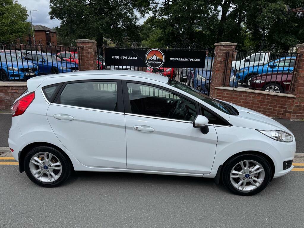Ford Fiesta 1.0T Ecoboost Zetec Powershift Euro 5 White #5