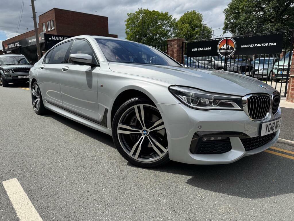 BMW 7 Series 3.0 730Ld M Sport Euro 6 S S Silver