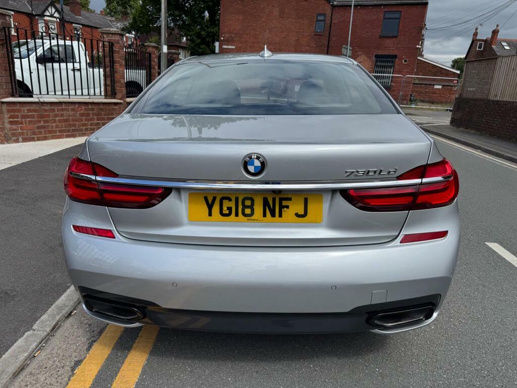 BMW 7 Series 3.0 730Ld M Sport Euro 6 S S Silver #4