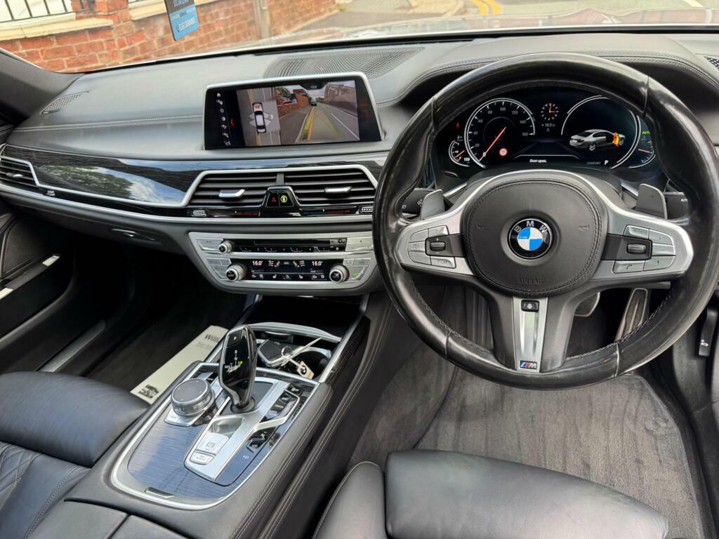 BMW 7 Series 3.0 730Ld M Sport Euro 6 S S Silver #6
