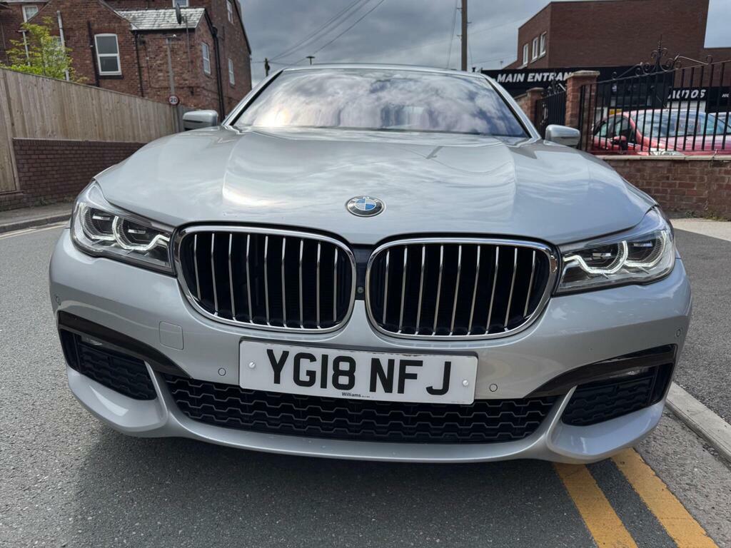 BMW 7 Series 3.0 730Ld M Sport Euro 6 S S Silver #2