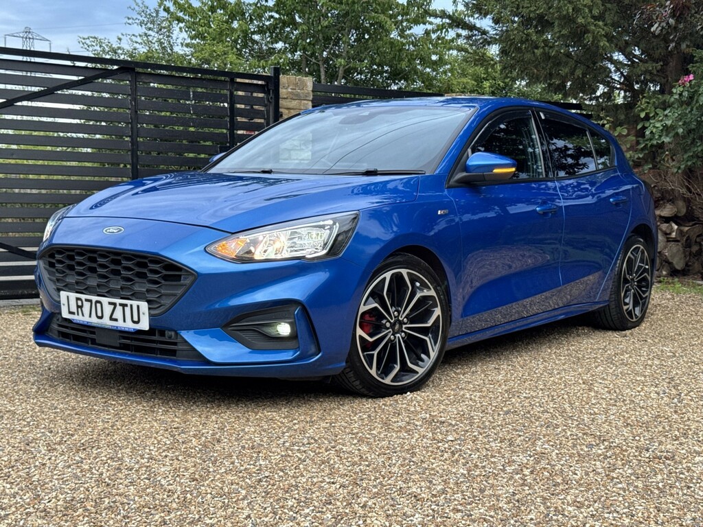 Ford Focus Hatchback 1.0 T Ecoboost St-line X 202070 LR70ZTU Blue #4
