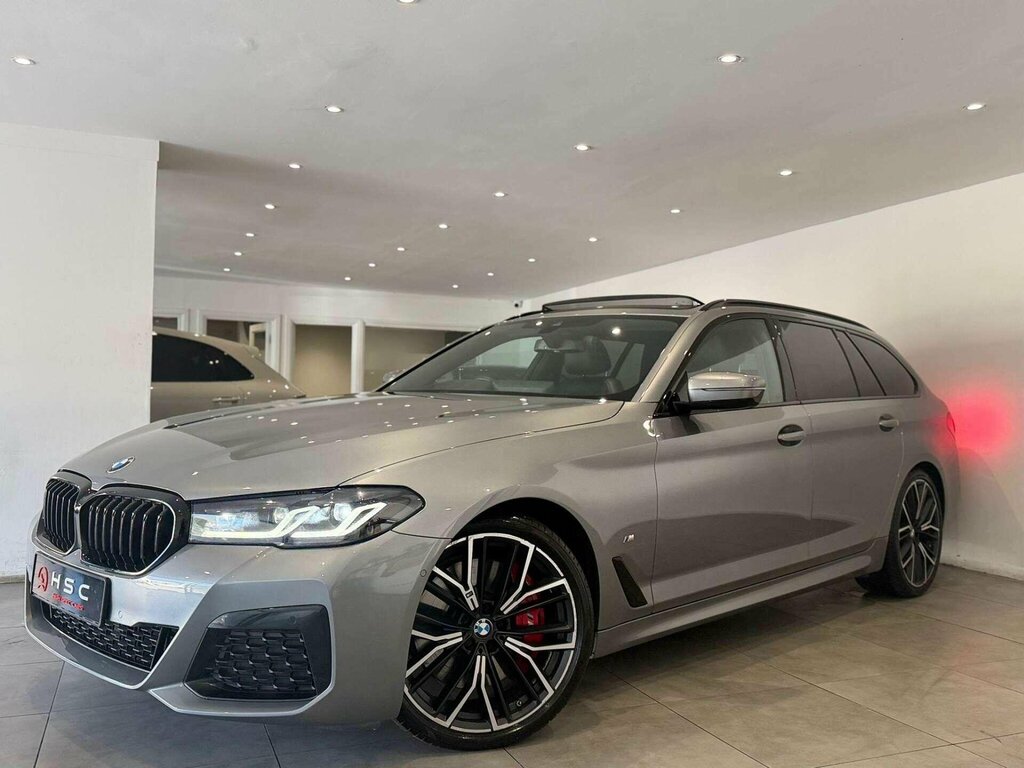 BMW 5 Series 3.0 530D Mht M Sport Touring Steptronic Xdrive Eur Grey #2