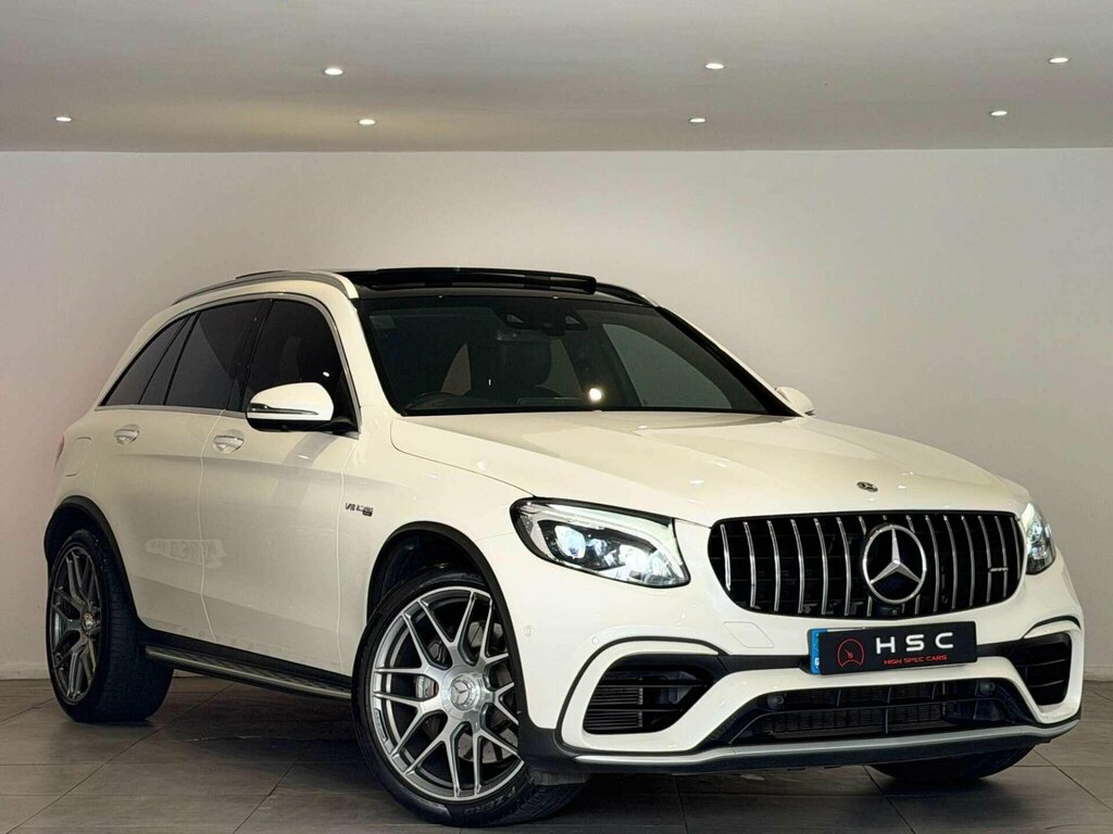 Mercedes-Benz GLC Class 4.0 Glc63 V8 Biturbo Amg Premium Spds Mct 4Matic White