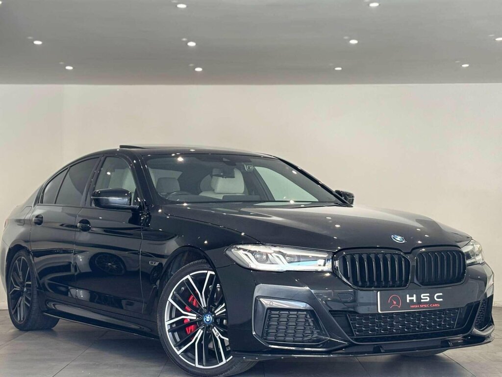 BMW 5 Series 2.0 530E 12Kwh M Sport Steptronic Xdrive Euro 6 S YM71FTX Black