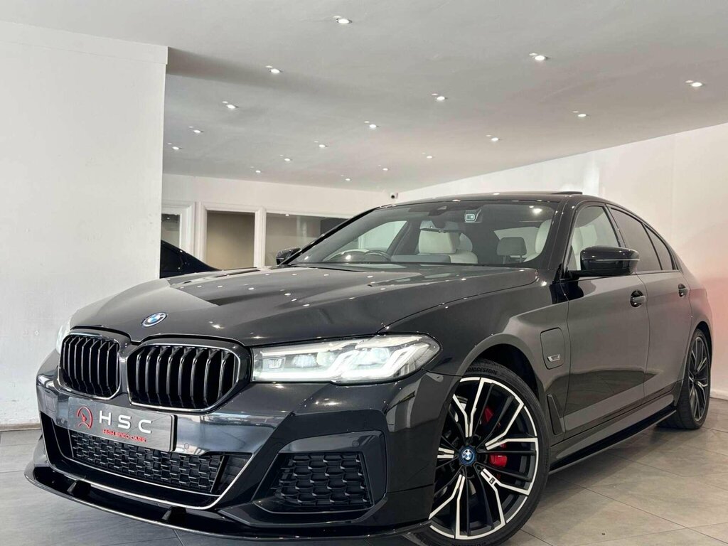 BMW 5 Series 2.0 530E 12Kwh M Sport Steptronic Xdrive Euro 6 S YM71FTX Black #4