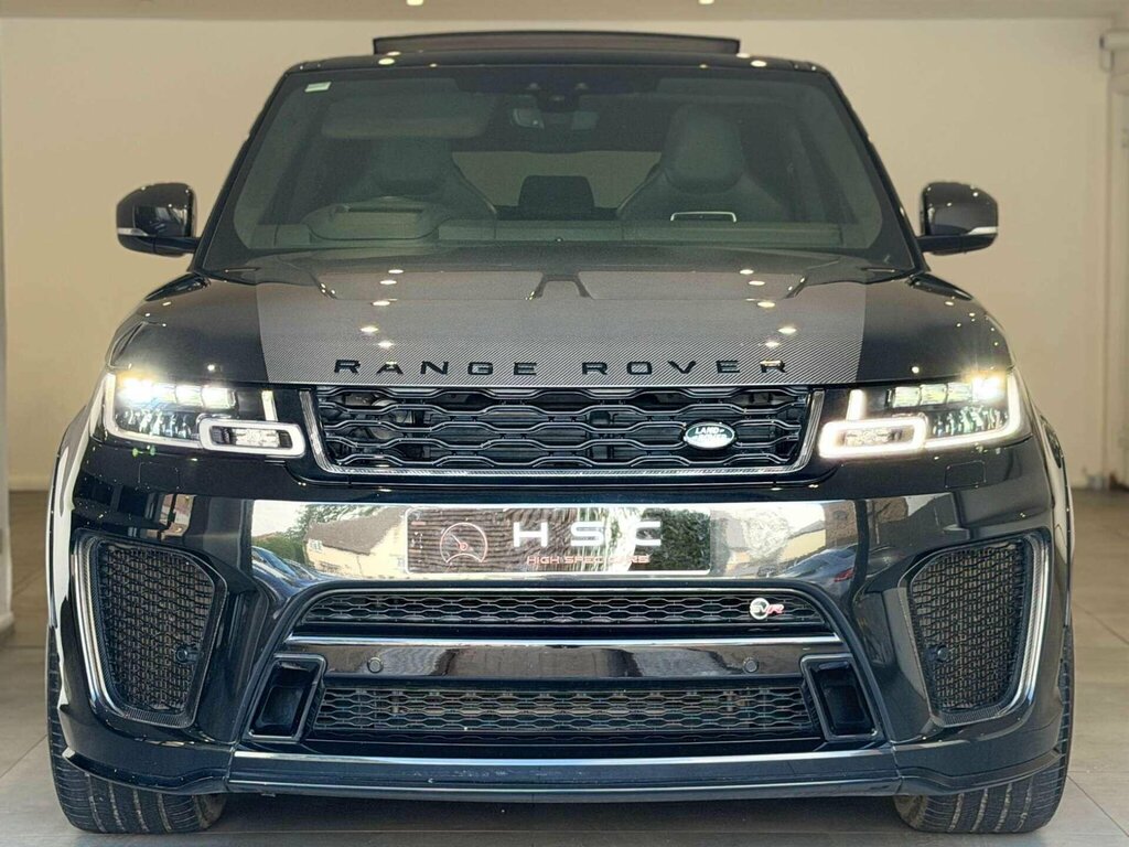 Land Rover Range Rover Sport 5.0 P575 V8 Svr Carbon Edition 4Wd Euro 6 S GL70MXO Black #4