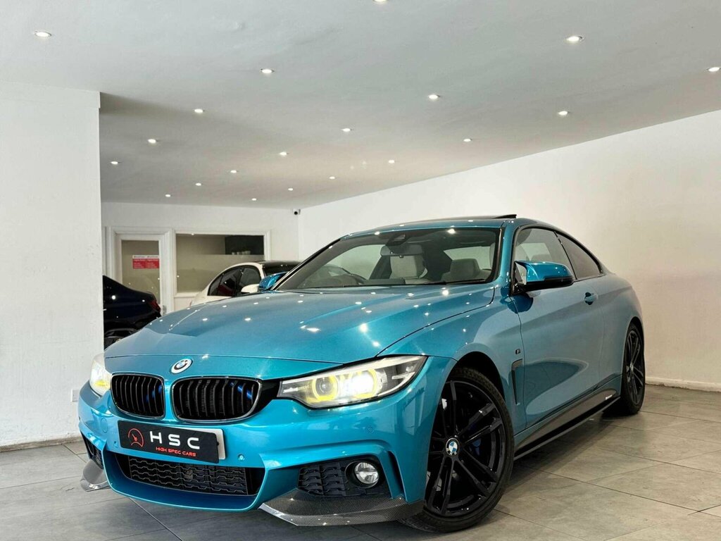 BMW 4 Series 3.0 440I Gpf M Sport Euro 6 Ss Blue #4