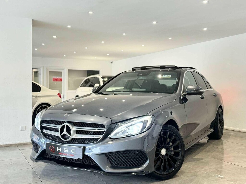 Mercedes-Benz C Class 2.1 C250d Amg Line Premium Plus 7G-tronic Euro HV65HVN Grey #4