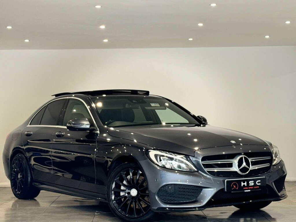 Mercedes-Benz C Class 2.1 C250d Amg Line Premium Plus 7G-tronic Euro HV65HVN Grey