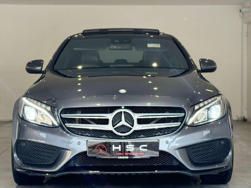 Mercedes-Benz C Class 2.1 C250d Amg Line Premium Plus 7G-tronic Euro HV65HVN Grey #2