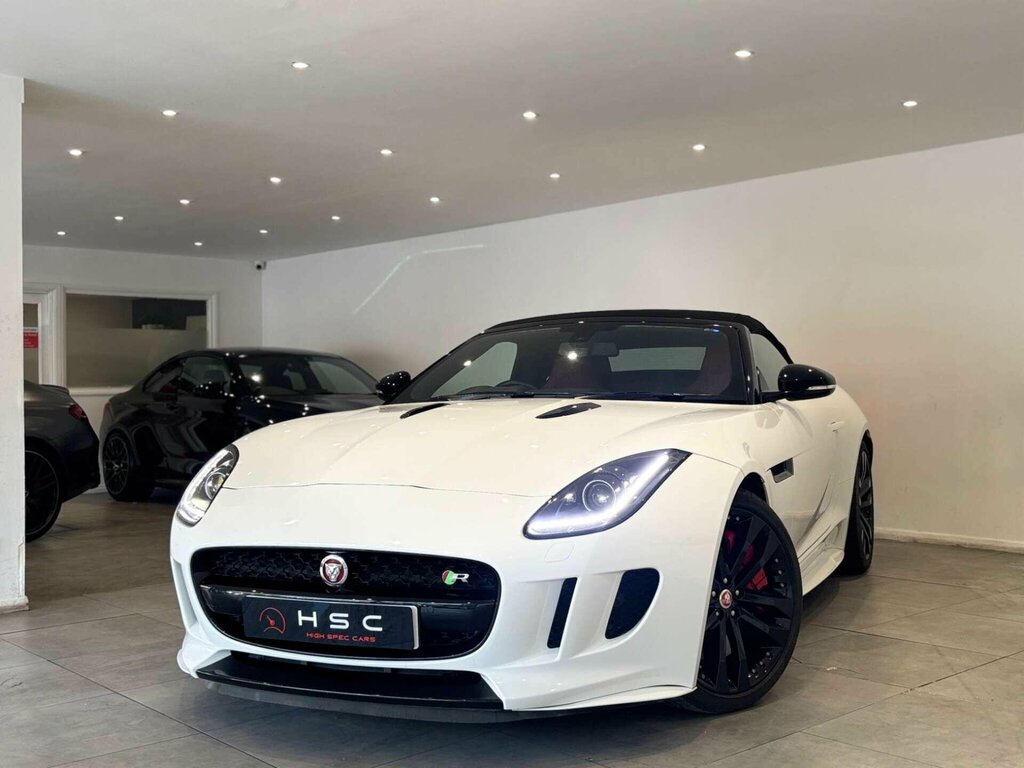 Jaguar F-Type 5.0 V8 R Euro 6 Ss White #2
