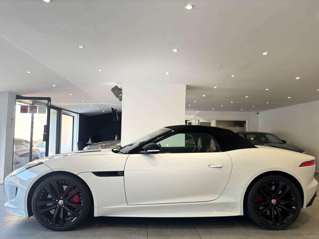 Jaguar F-Type 5.0 V8 R Euro 6 Ss White #6