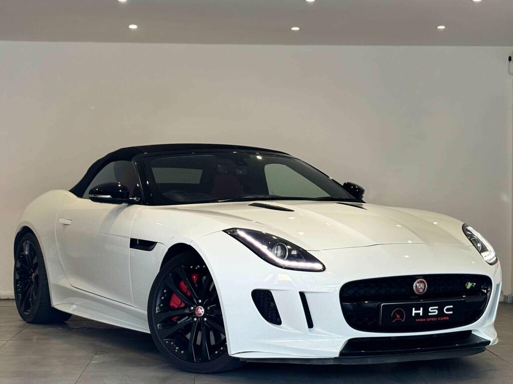 Jaguar F-Type 5.0 V8 R Euro 6 Ss White