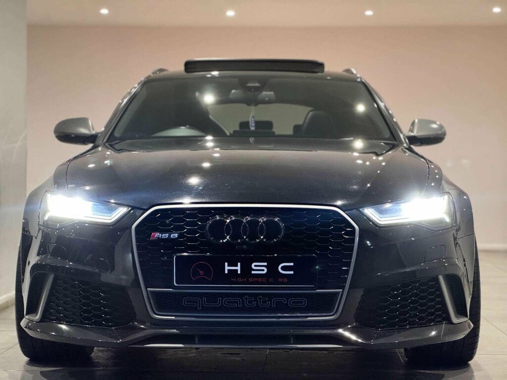 Audi RS6 Avant 4.0 Tfsi V8 Performance Tiptronic Quattro Euro 6 Black #4
