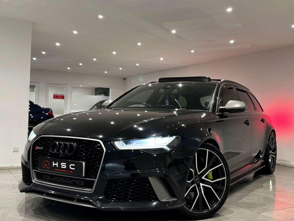 Audi RS6 Avant 4.0 Tfsi V8 Performance Tiptronic Quattro Euro 6 Black #3