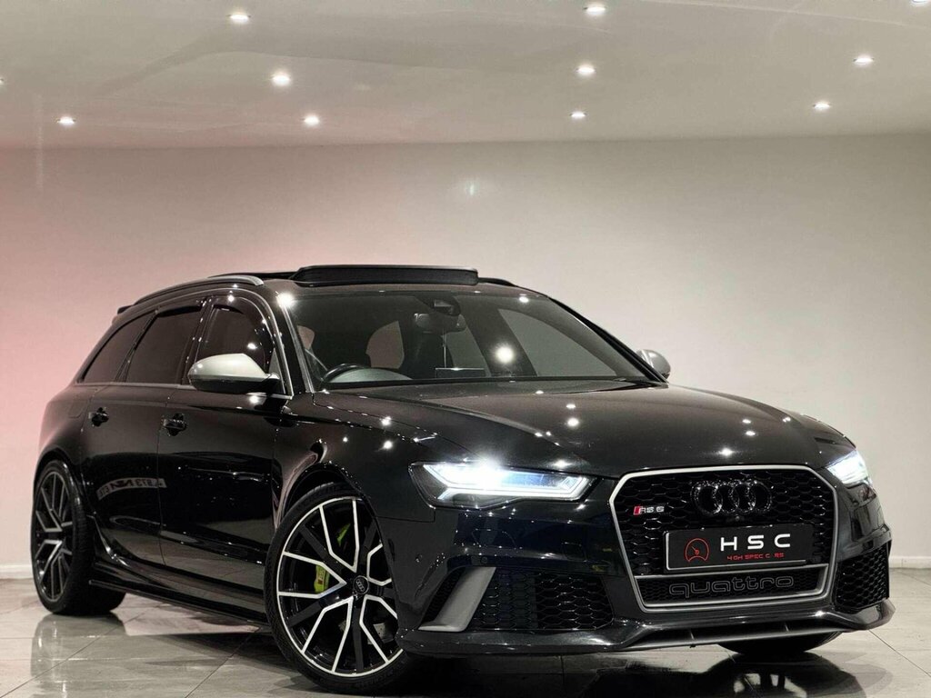 Audi RS6 Avant 4.0 Tfsi V8 Performance Tiptronic Quattro Euro 6 Black