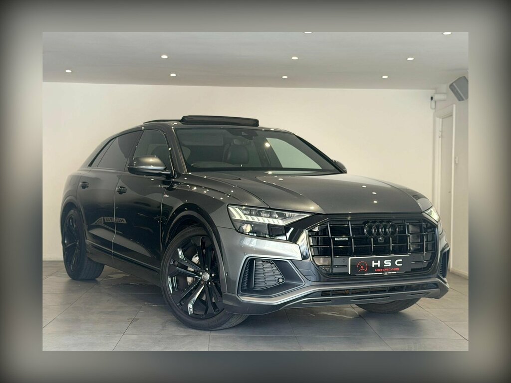 Audi Q8 3.0 Tdi V6 50 S Line Tiptronic Quattro Euro 6 Ss Grey