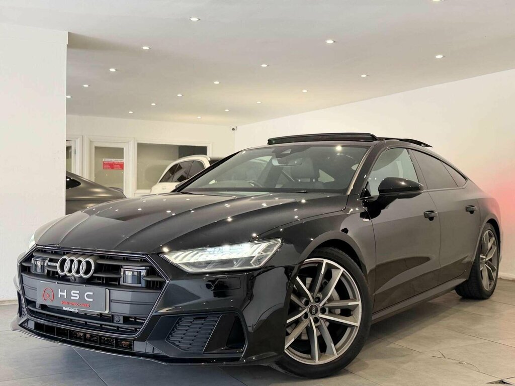 Audi A7 2.0 Tfsi 45 Black Edition Sportback S Tronic Quatt Black #4