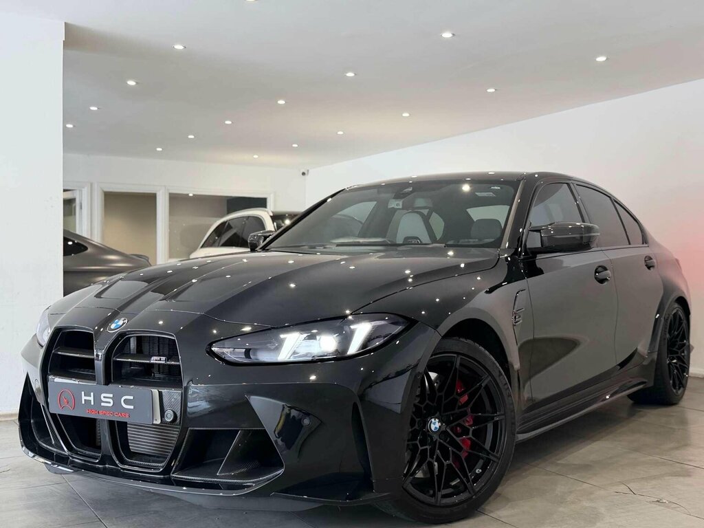 BMW M3 3.0 Biturbo Competition Saloon Steptron Black #4