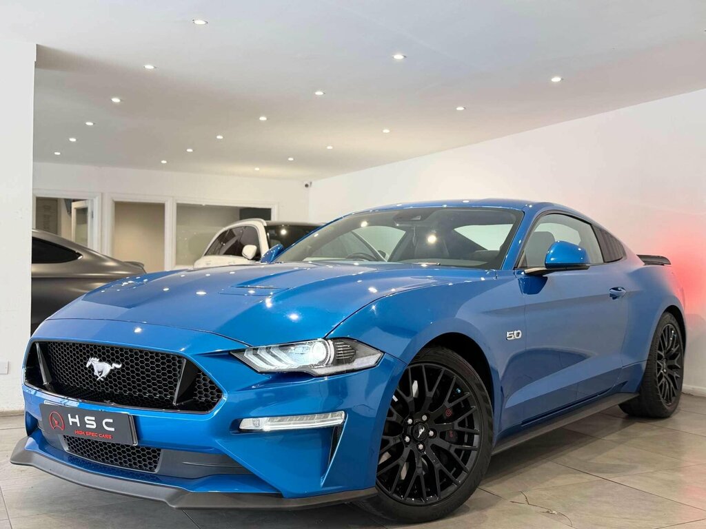 Ford Mustang 5.0 V8 Gt Fastback Selshift Euro 6 450 Blue #4