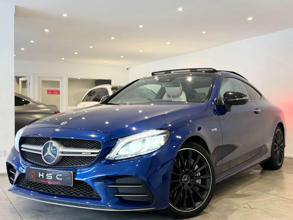 Mercedes-Benz C Class 3.0 C43 V6 Amg Premium Plus Coupe G-t Blue #4