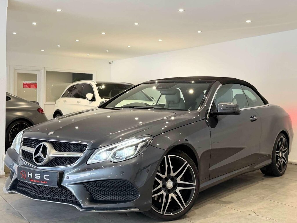 Mercedes-Benz E Class 3.5 E400 V6 Amg Line Cabriolet G-tronic Grey #4