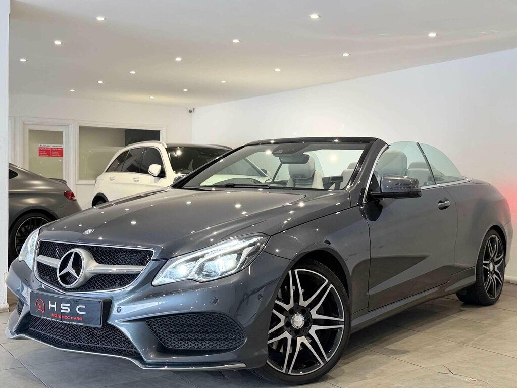 Mercedes-Benz E Class 3.5 E400 V6 Amg Line Cabriolet G-tronic Grey #6