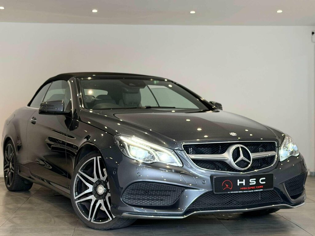 Mercedes-Benz E Class 3.5 E400 V6 Amg Line Cabriolet G-tronic Grey