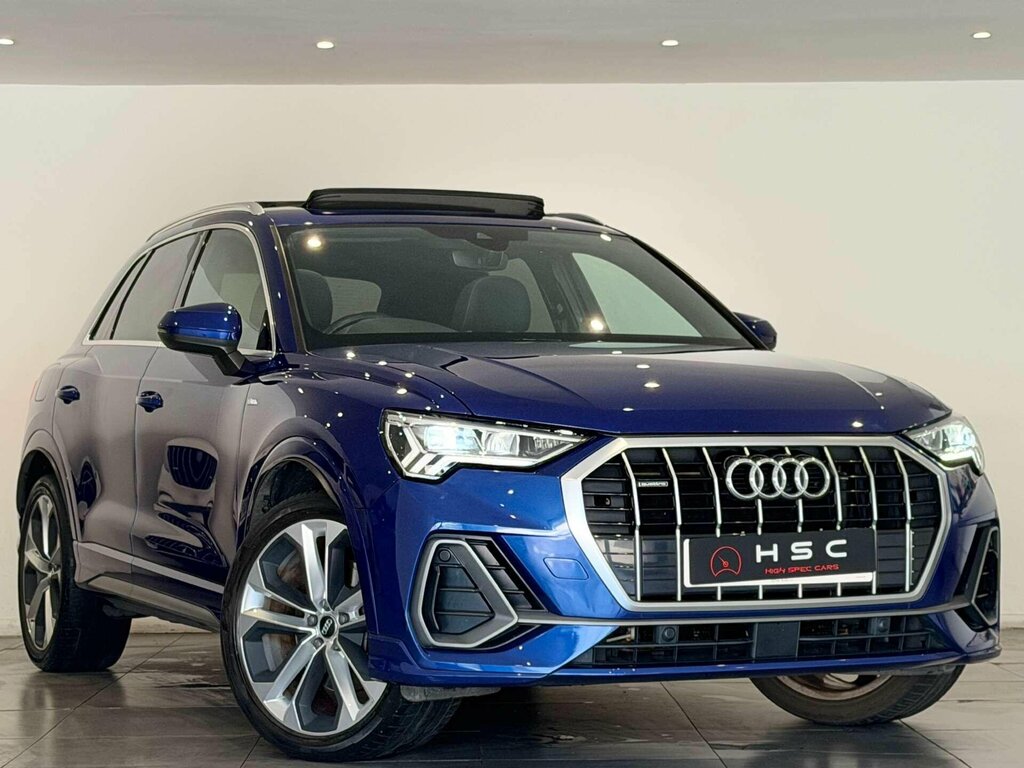 Audi Q3 2.0 Tfsi 40 S Line Suv S Tronic Quattro Blue