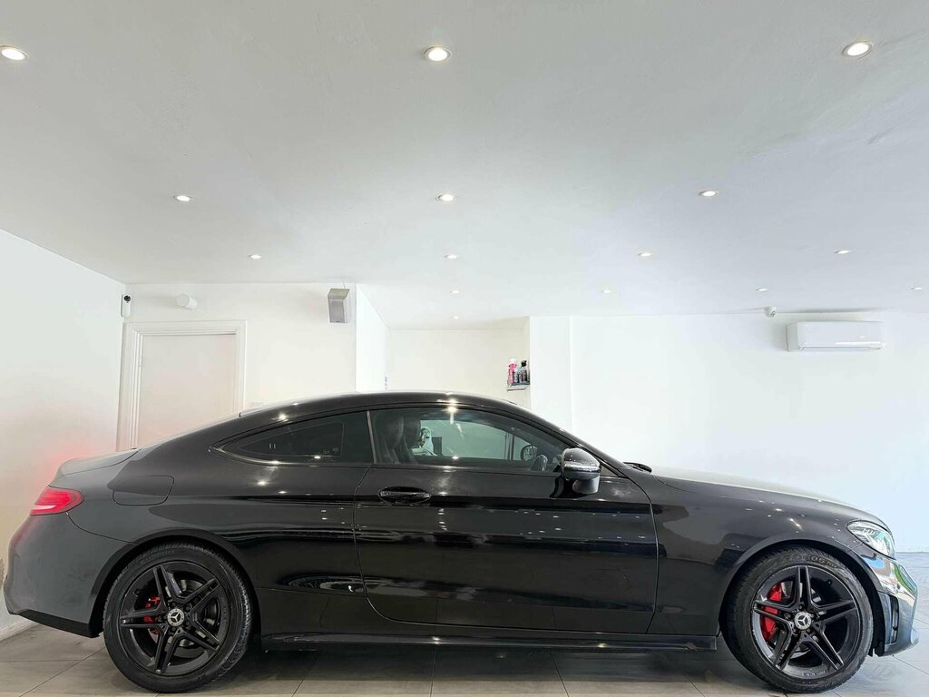 Mercedes-Benz C Class 1.5 C200 Mhev Amg Line Coupe G-tronic Black #6