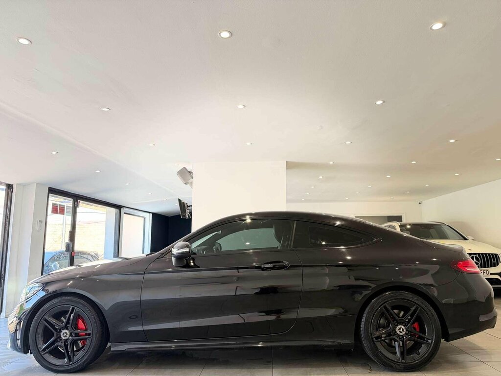 Mercedes-Benz C Class 1.5 C200 Mhev Amg Line Coupe G-tronic Black #5